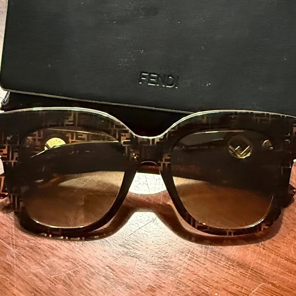 Fendi Tortoise Shell Sunglasses Authentic